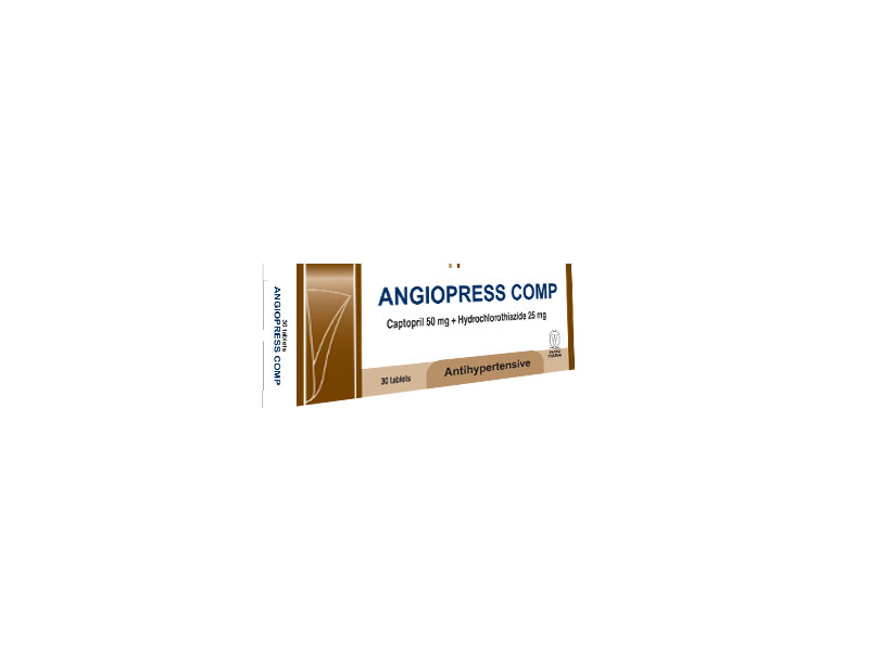 Angiopress 25mg 10 tab.