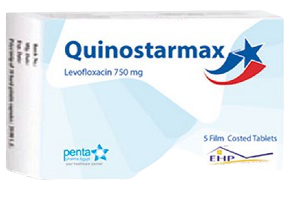 Quinostarmax 750 mg 5 tabs.