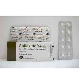 Abilaxine 5 mg 20 coated tab.