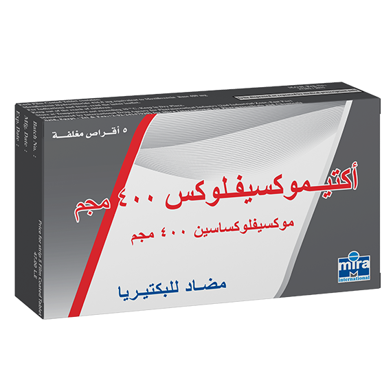 Actimoxiflox 400 mg 5 f.c.tabs.