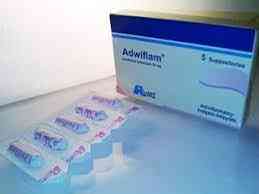 Adwiflam 12.5mg infants 5 supp.
