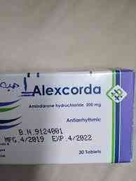Alexcorda 200 mg 30 tablets