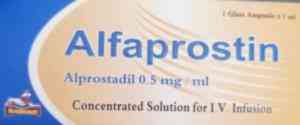 Alfaprostin 0.5mg/ml amp. for i.v. inf.