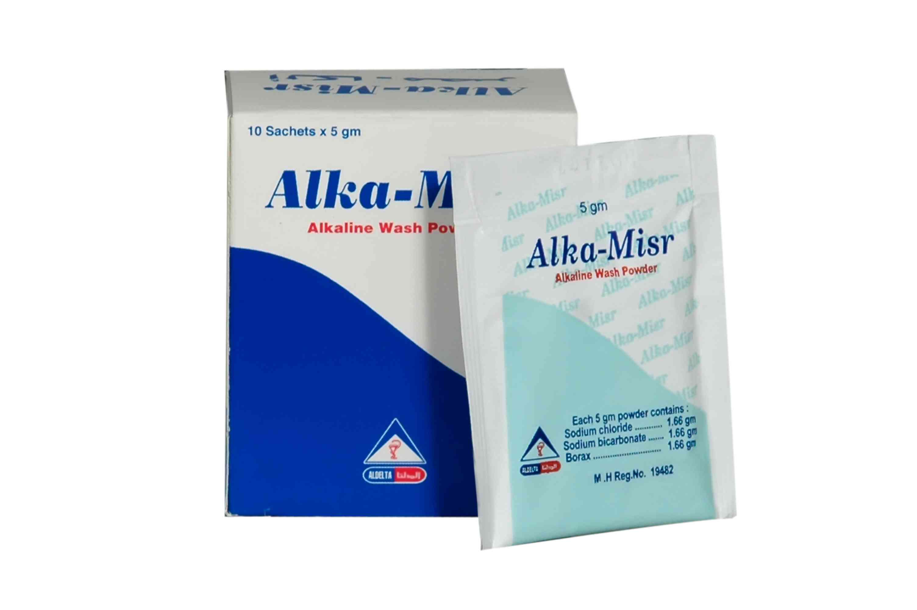 Alka-misr alkaline wash powder 10 sachets