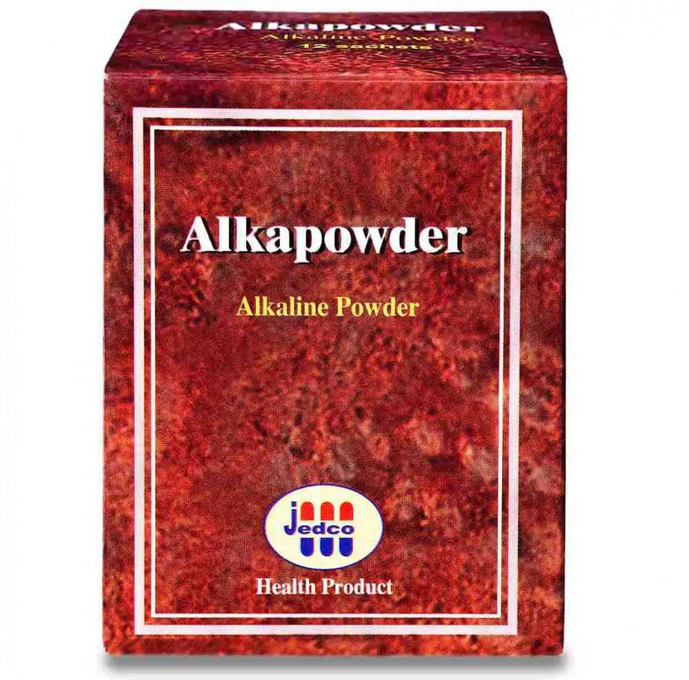 Alkapowder alkaline powder 12 sachets