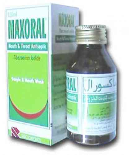 Maxoral 0.05% gargle & mouth wash 120 ml