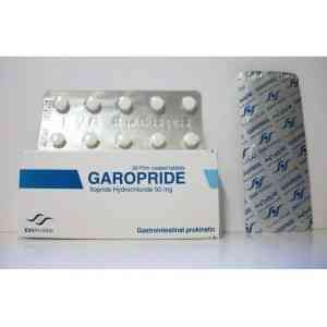 Alkapride 50 mg 30 scored tabs.