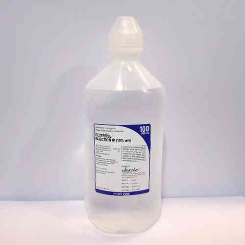 Dextrose 10% (el nile) i.v. inf. 500 ml (rubber cap)