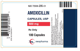 Amoxicillin 500mg 12 caps. usp 28