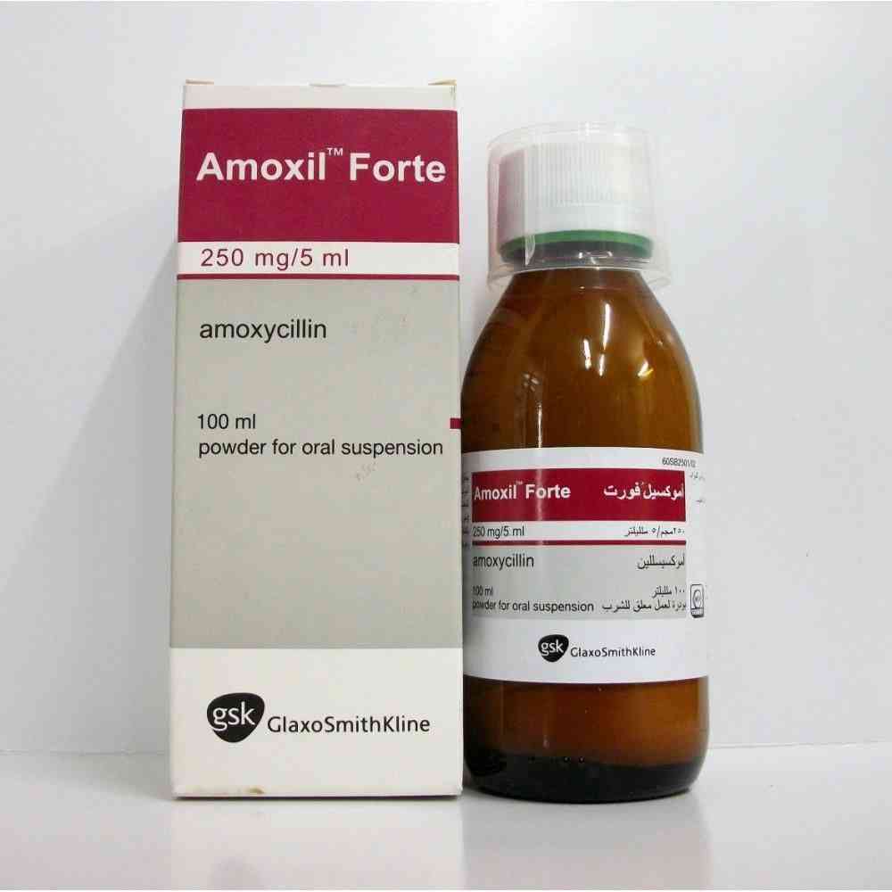 Amoxil fort 250mg/5ml susp. 60ml