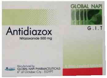 Antidiazox 500mg 12 f.c.tab.