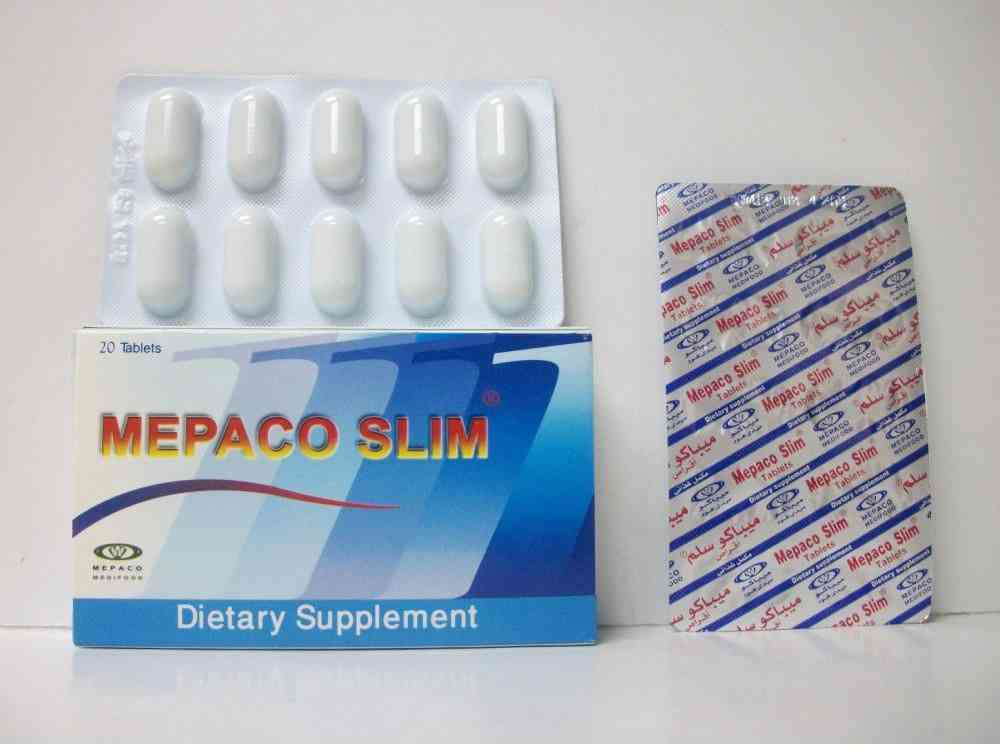 Mepaco slim 20 tablets