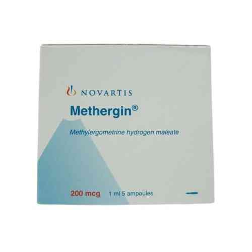 Methergin 0.2mg/ml 5 amp.