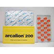 Arcalion 200mg 40 sugar coated tab.