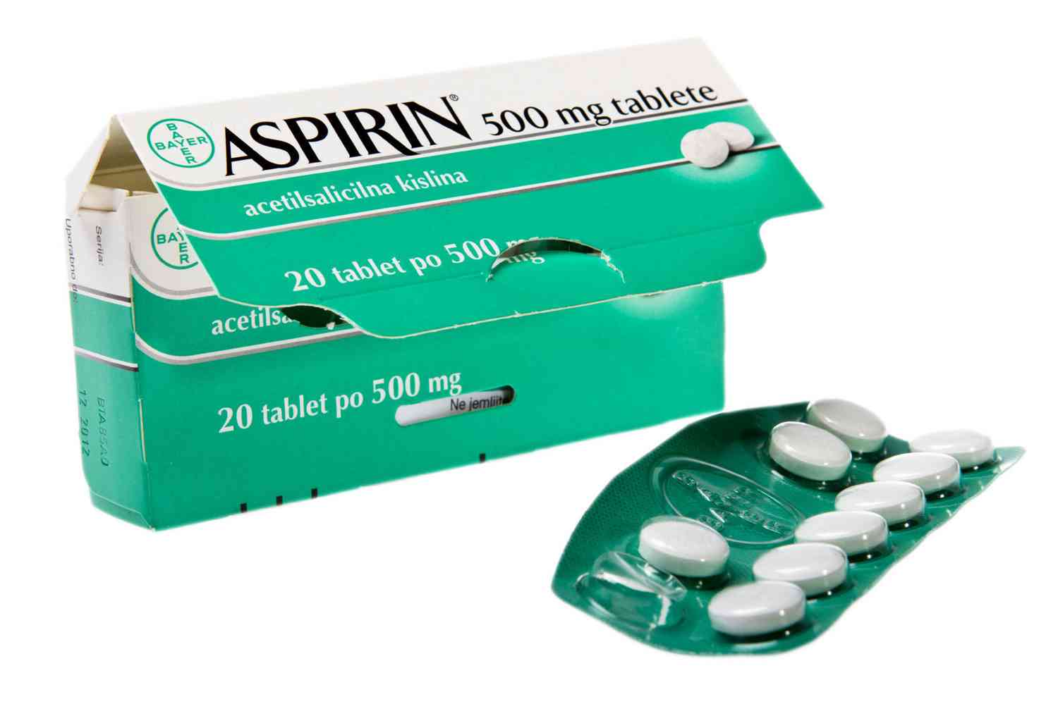 Aspirin caf 350mg 20 tab. b.p.93
