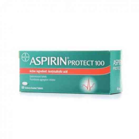 Aspirin protect 100 mg 20 gastro-resistant tabs.