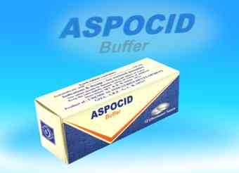 Aspocid buffer 20 effervescent tab.