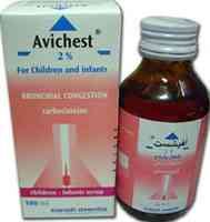 Avichest 2% 100ml syrup for children & infants