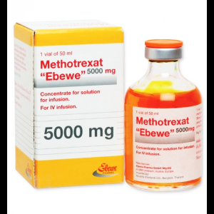 Methotrexate-ebewe 100mg/ml vial 5 ml(n/a)