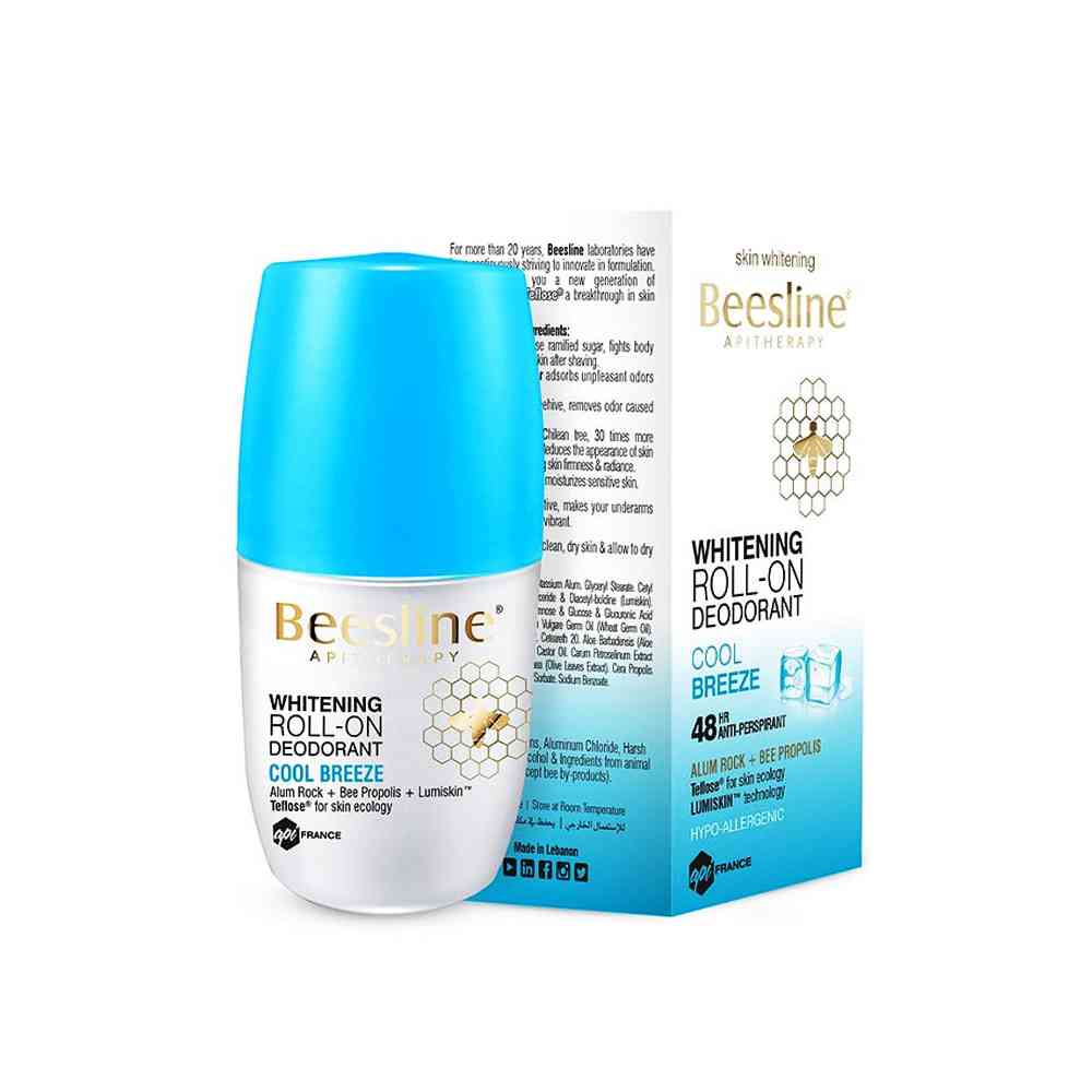 Beesline deo whitening cool breeze roll-on 50 ml