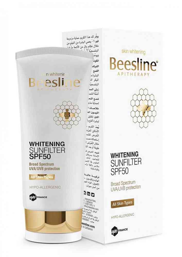 Beesline whitening sunfilter spf 50 - 60 ml