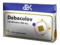 Debacolev 500 mg 10 f.c. tabs.