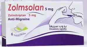 Zolmsolan 5 mg 6 orodispersible film