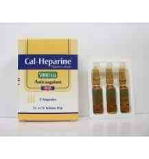 Cal-heparine 12000 i.u. 3 amp.(cancelled)