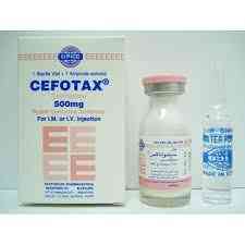 Cefotax (up pharma) 500mg vial