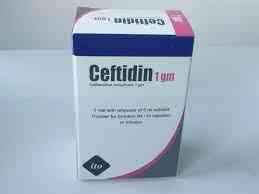 Ceftidin 1 gm vial for im./iv. inj. or inf.