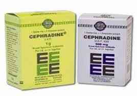 Cephradine 500mg vial u.s.p.30