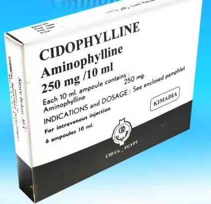 Cidophylline i.v. 6 amp.