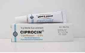 Ciprocin 0.3 % eye oint. 5 gm