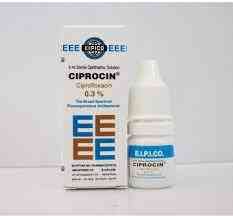 Ciprocin 0.3% eye/ear drops 5 ml