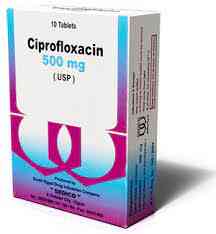 سيبروفلوكساسين سيديكو 500 مجم 10 قرص