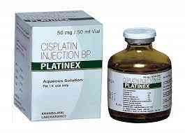 Cisplatin 0.5mg/ml (50mg) vial.