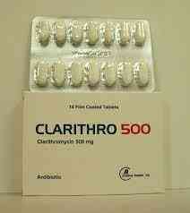 Clarithro 500 mg 14 f.c. tab.