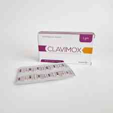 Clavimox 1 gm 16 f.c.tabs.