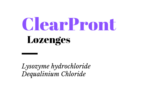 Clearpront 20 lozenges