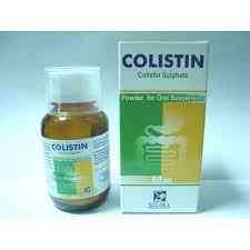 Colistin sulphate 750.000 iu/15ml susp. 120ml