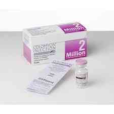 colomycin 2 m.i.u. pd for inj. inf. or inh. 10 vials (illegal import)