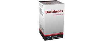 Daclahepex 60 mg 28 f.c. tabs.