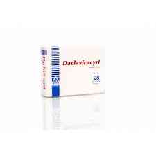 Daclavirocyrl 60 mg 28 f.c. tabs.
