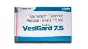 Darifenacin-sab 7.5 mg 10 extended release f.c.tab.