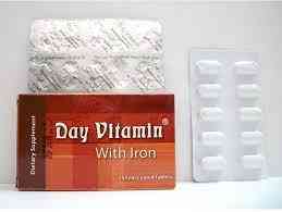 Day vitamin with iron 20 f.c. tabs.