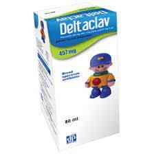 Deltaclav 457mg/5ml pd. for oral 80ml susp.