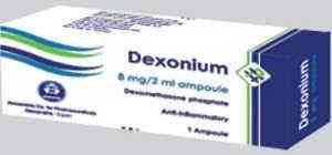 Dexonium 8mg/2ml amp.