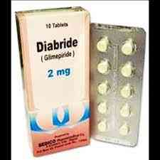 Diabride 2mg 10 tab.