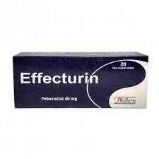 Effecturin 40 mg 20 f.c. tabs.