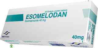 Esomelodan 20mg 20 enteric coated tab.